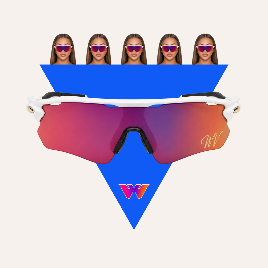 Front view of the Woah Vyzrz with a row of headshots